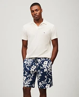 Tommy Hilfiger Men's Relaxed-Fit 10" Tropical Linen Shorts