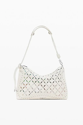 Desigual Women's Medium perforated crossbody bag
