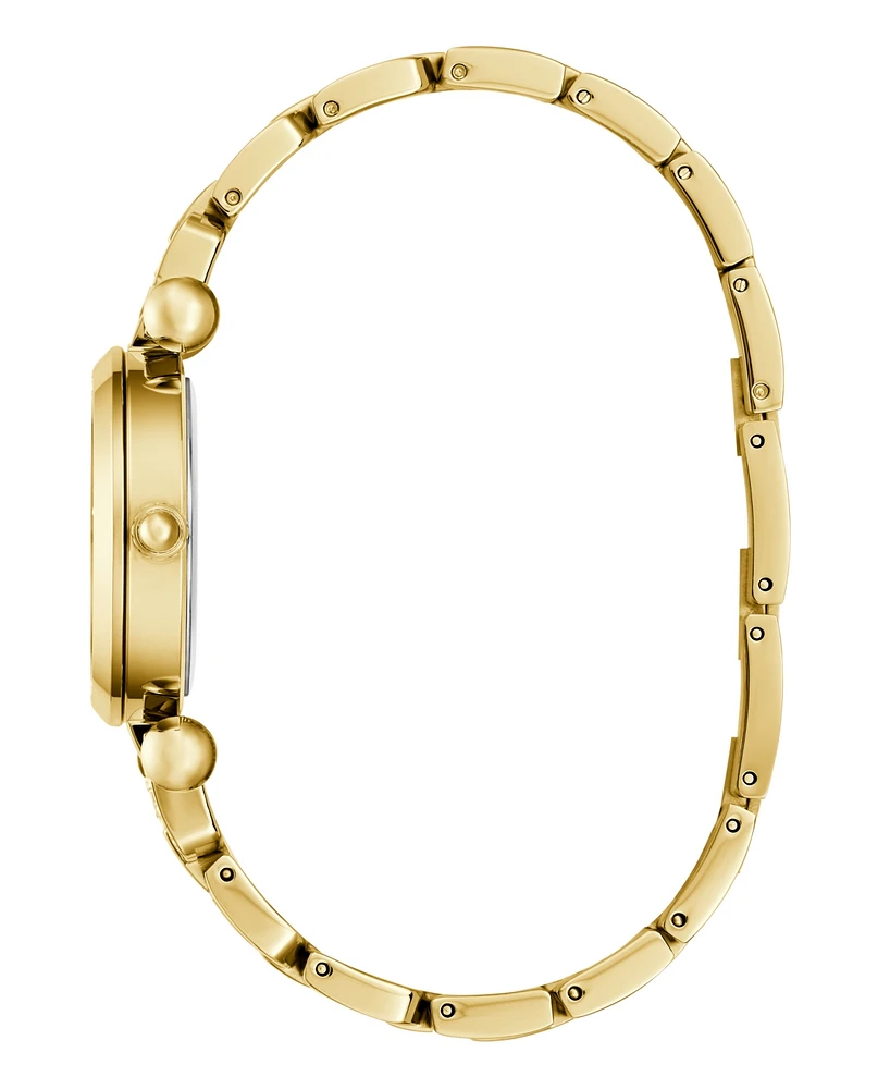 Guess Women's Analog Gold Tone Steel Watch, 30mm
