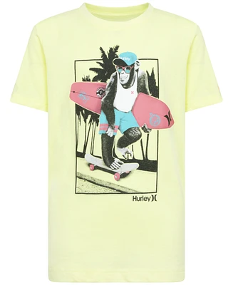 Hurley Big Boys Monkey See Graphic Short-Sleeve T-Shirt