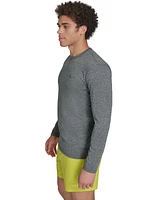 Calvin Klein Men's Monogram Long-Sleeve Swim Rash Guard
