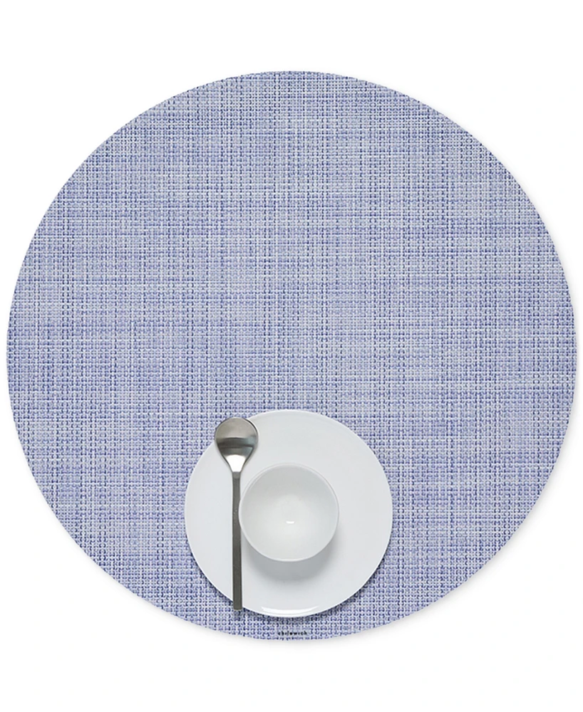 Chilewich Mini Basketweave Round Placemat