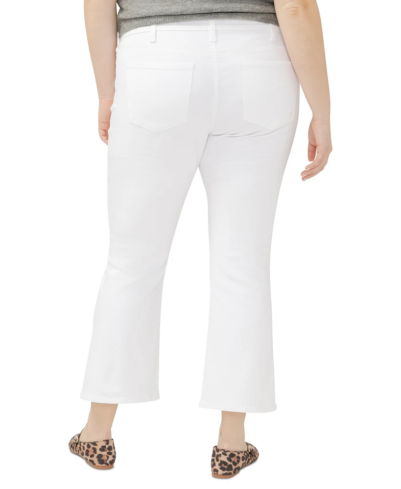 Silver Jeans Co. Plus Suki Mid Rise Curvy Fit Kick Flare
