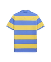 Polo Ralph Lauren Big Boys Striped Cotton Mesh Polo Shirt