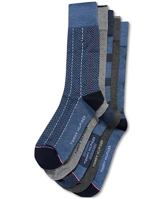 Tommy Hilfiger Men's Crew Dress Socks
