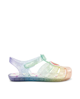 Western Chief Girls Wonder Everglitter Heart Lighted Sandal