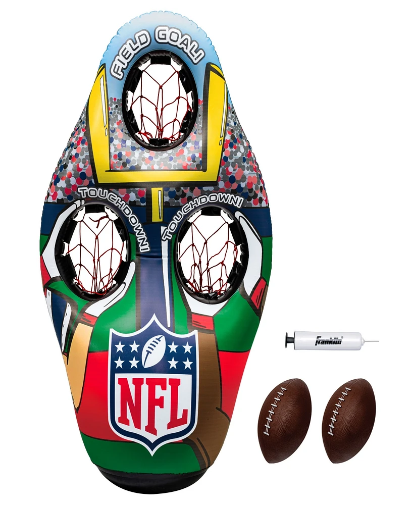 Franklin Sports Nfl Xl Inflatable Football Target Toss Game