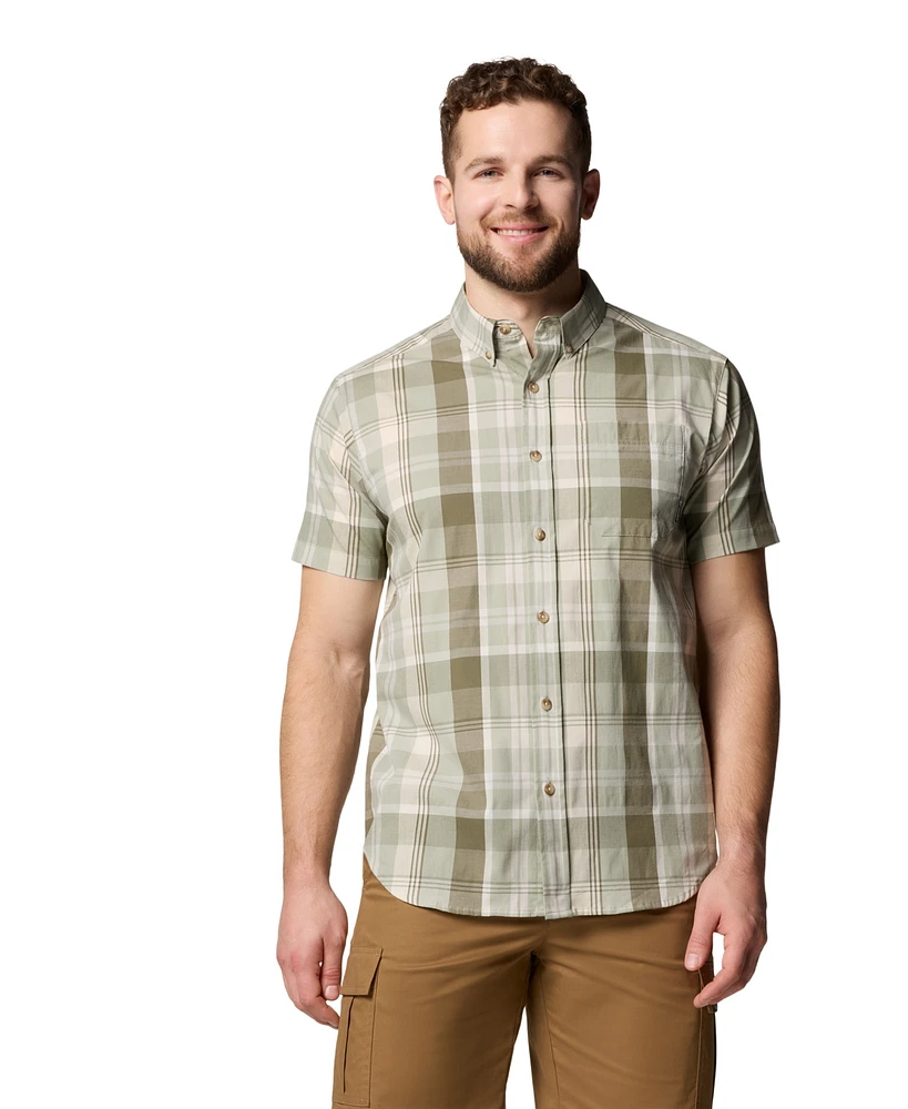 Columbia Men's Rapid Rivers Short Sleeve Plaid Shirt