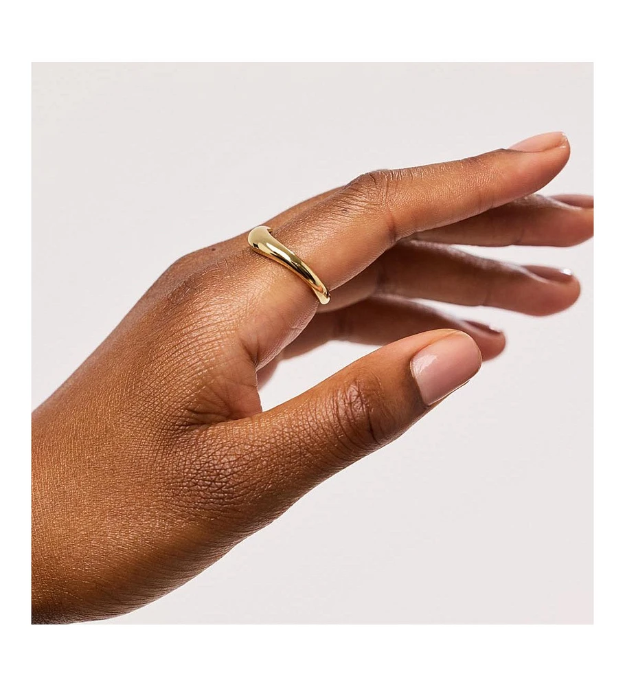 Ana Luisa - Gold Band Ring Stevie