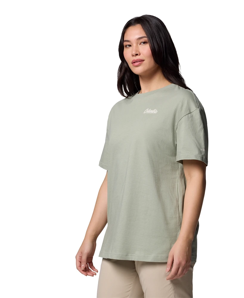 Columbia Women's Rolling Bend Oversized Tee Shirt