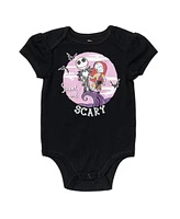 Nightmare Before Christmas Baby Boys Disney Fleece Pullover Hoodie Bodysuit and Pants 3 Piece Outfit Set