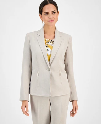 Kasper Women's Notched-Collar Blazer, Regular & Petite