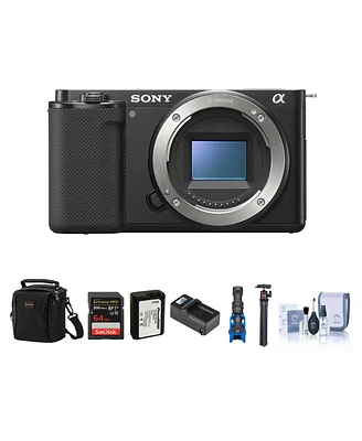 Sony Sony Zv-E10 Mirrorless Interchangeable Lens Vlog Camera, Black