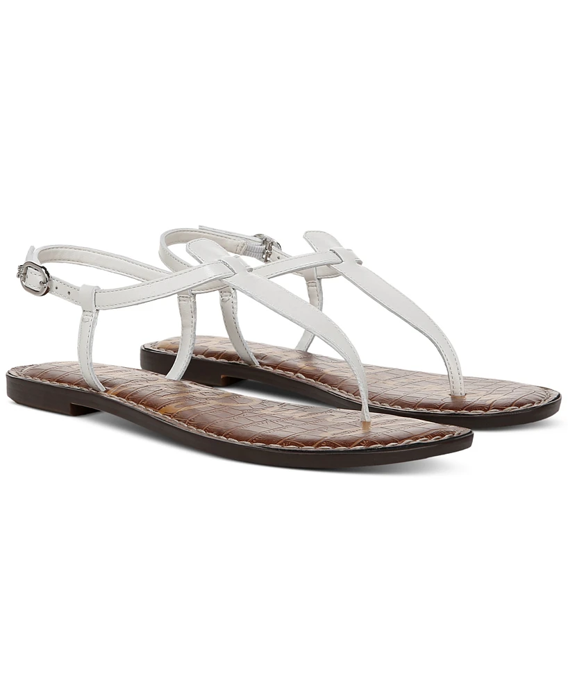 Sam Edelman Women's Gigi T-Strap Flat Sandals