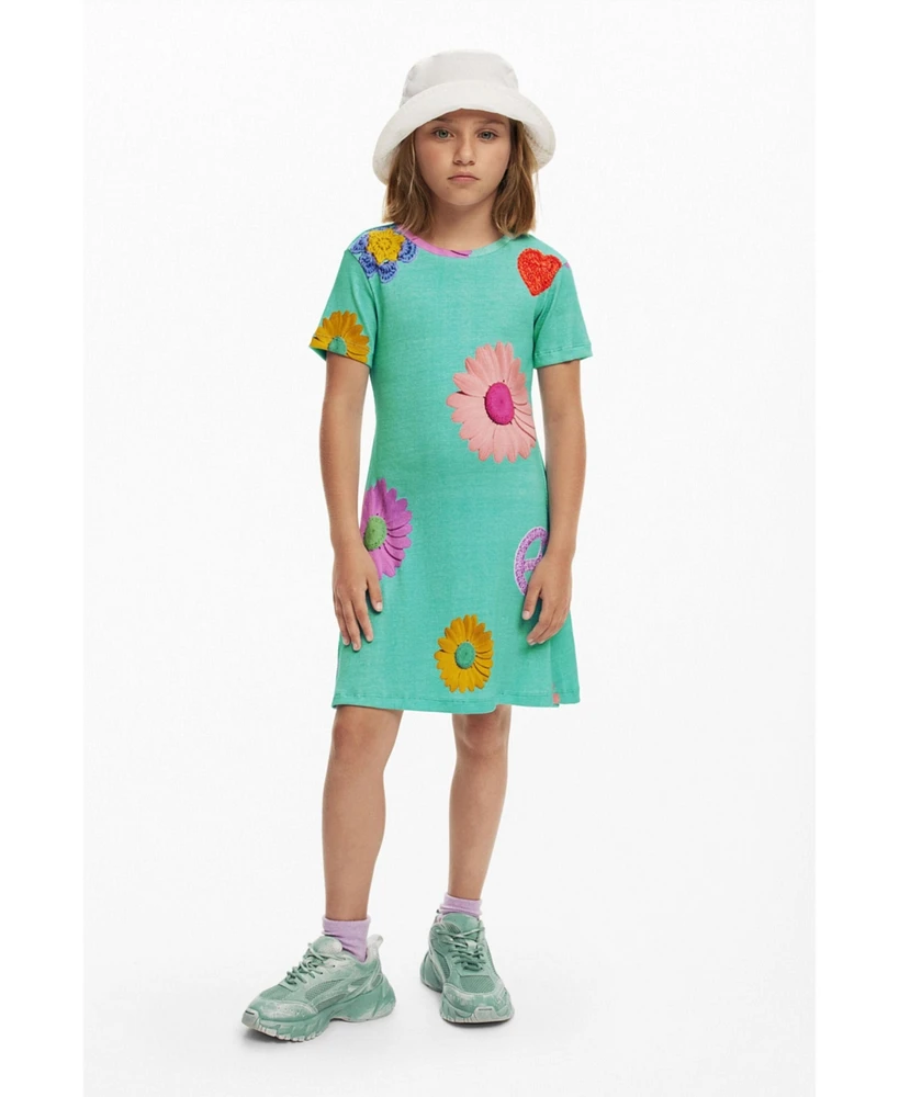 Desigual Girls Girls's Printed short dress