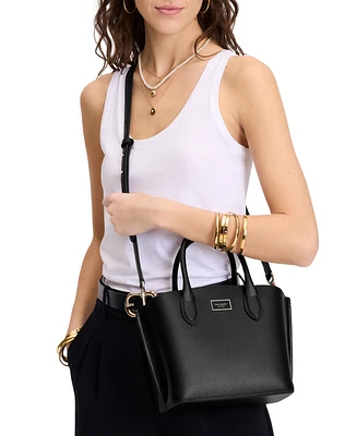 kate spade new york Suite Leather Crossbody Tote Bag