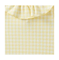 Cotton On Baby Girls Bonnie Long Sleeve Ruffle One Piece (Keyhole Back)