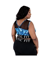 Poetic Justice Plus Mesh V-Back Sports Tank Top