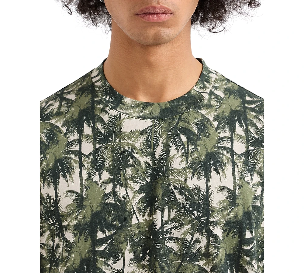 A|X Armani Exchange Men's Palm-Print T-Shirt