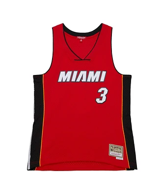 Mitchell & Ness Women's Dwyane Wade Red Miami Heat 2005/06 Hardwood Classics Swingman Jersey