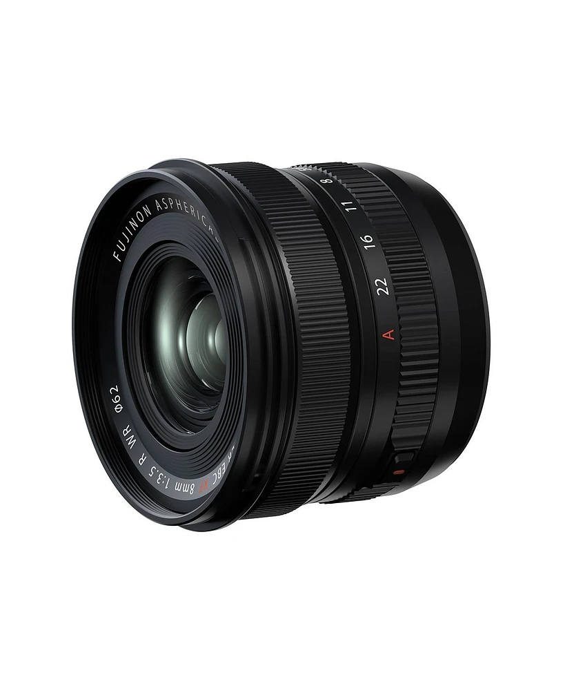 Fujifilm Xf 8mm f/3.5 R Wr Lens, Black
