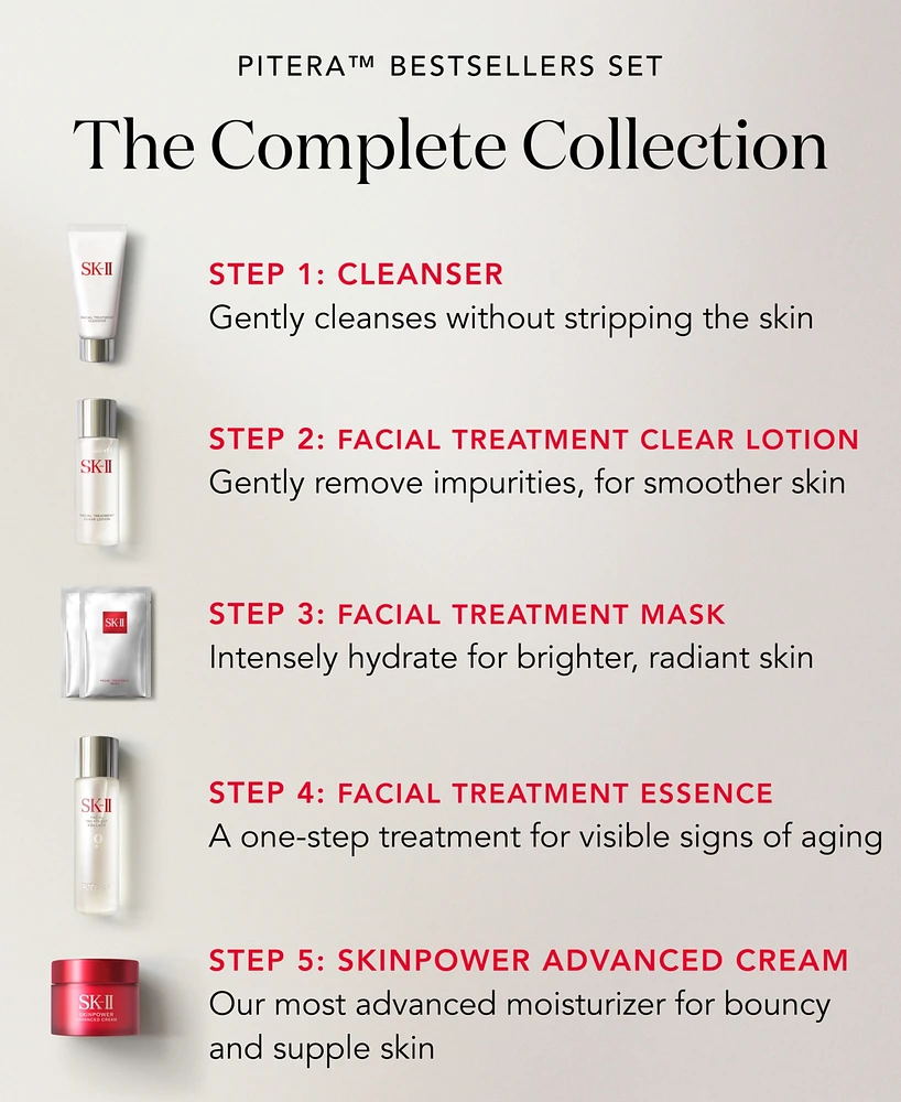 Sk-ii 6-Pc. Pitera Bestsellers Skincare Set