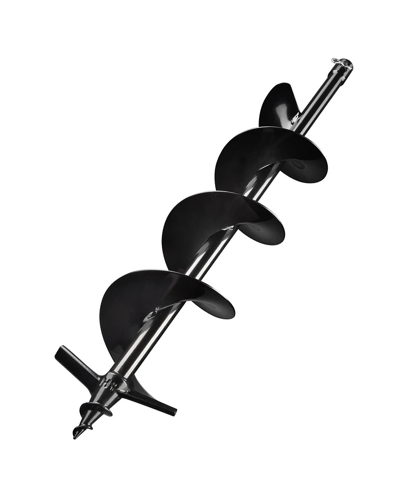 Yescom 4" 6" Earth Auger Bit Kit Bulb Planter Tool for Planting Flower Fence Post Spiral Hole Digger Gardening Project