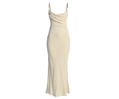 Jluxlabel Women's Getaway Linen Maxi Dress