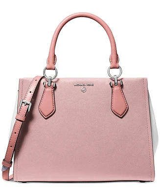 Michael Michael Kors Marilyn Medium Leather Satchel
