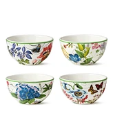 Certified International Greenhouse Ice Cream Bowls, Set of 4, Service for 4
