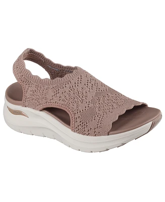 Skechers Women's Arch Fit 2.0 - Flawless Choice Sandals from Finish Line