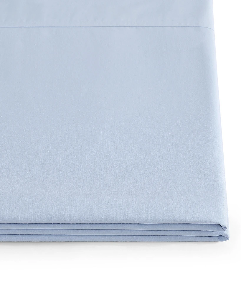 Tommy Hilfiger Solid 200-Thread Count Cotton Percale -Pc. Sheet Set