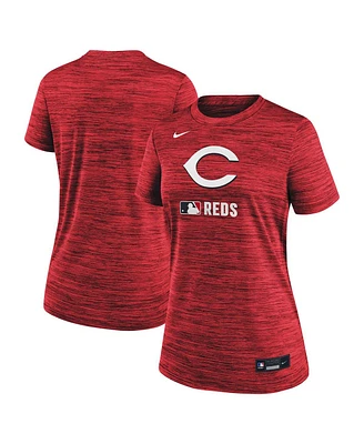 Nike Women's Red Cincinnati Reds Authentic Collection Velocity Performance T-Shirt