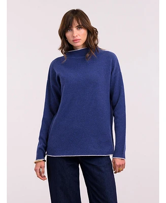 Celtic & Co. Women's Felted Funnel Neck Sweater