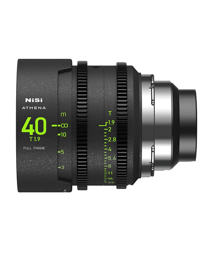 NiSi Athena Prime Cine Add-On 3-Lens Kit with 40mm T1.9, 18mm, 135mm T2.2 Lens, Includes Filter Holder, Pl Mount