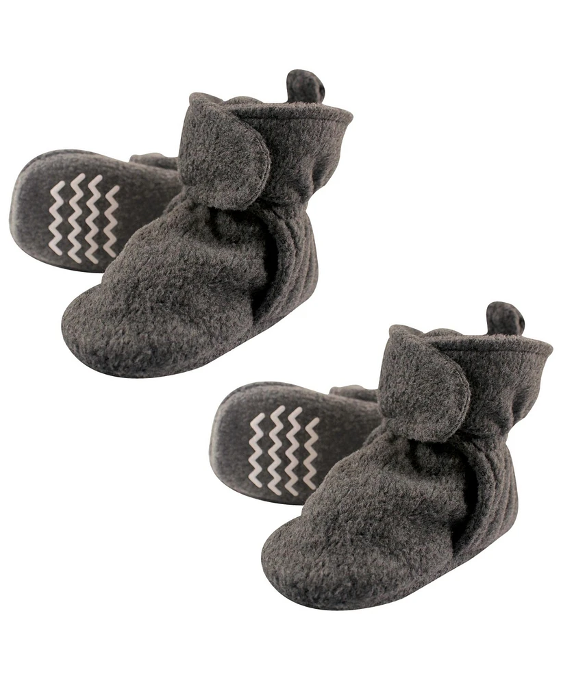 Hudson Baby Boys Unisex Cozy Fleece Footwear