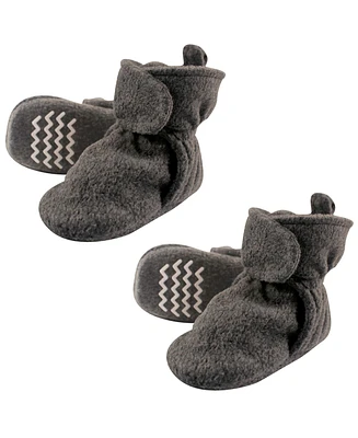Hudson Baby Boys Unisex Cozy Fleece Footwear