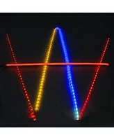DELight 3.3" Plastic U Channel System 20PCS Del-M031M for 11/16"W Rgb Rope Light Models Del-D50R,Del-D100R,Del-D150R
