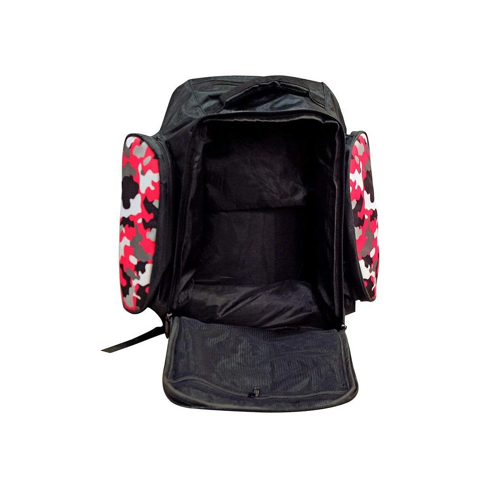 Pugilist Sports Back PackTravel Duffel Backpack 3 Zippered Organization Pockets for Muay Thai, Boxing, Kickboxing, Mma 12”