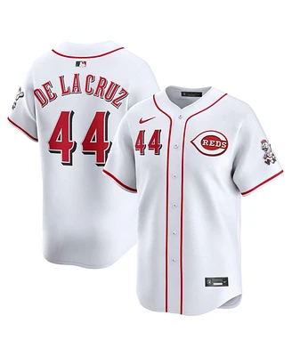 Nike Men's Elly De La Cruz White Cincinnati Reds Home Limited Player Jersey