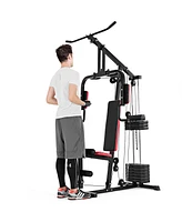Multifunction Cross Trainer Workout Machine Strength Training