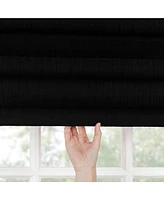 Sun Zero Pryer Textured 100% Blackout Cordless Roman Shade