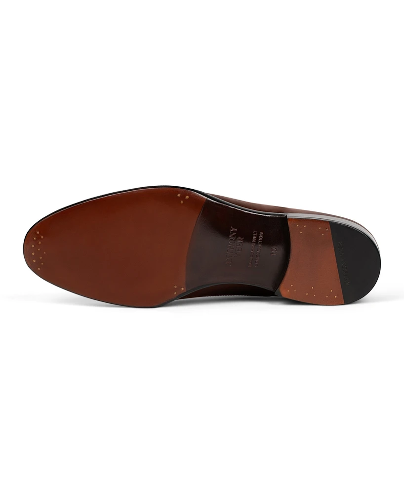 Anthony Veer Men's Regent Cap Toe Leather Oxford Dress Shoes