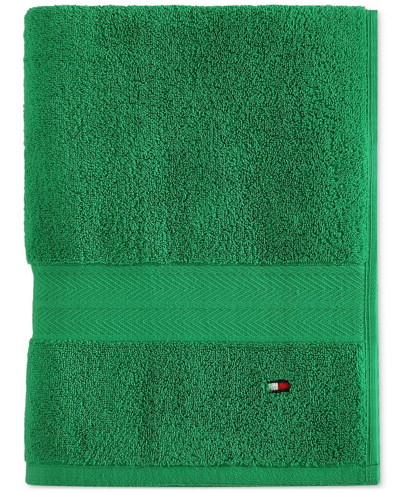 Tommy Hilfiger Home Modern American Solid Cotton Bath Towel, 30" x 54"