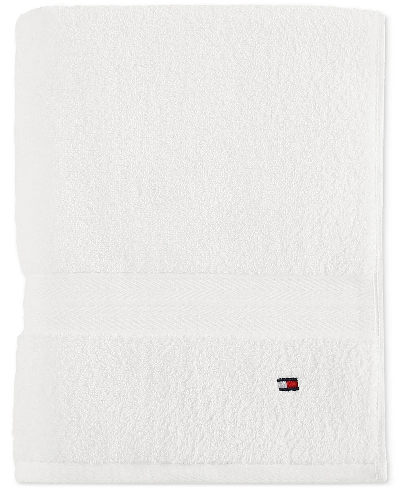 Tommy Hilfiger Home Modern American Solid Cotton Bath Towel, 30" x 54"