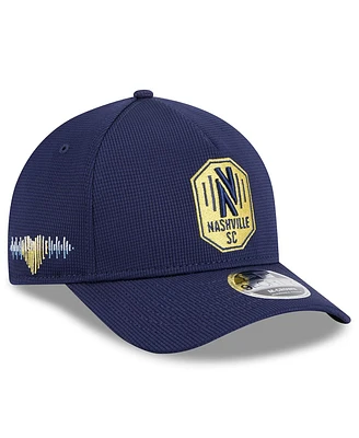 New Era Men's Navy Nashville Sc 2025 Jersey Hook 9FORTY M-Crown Adjustable Hat