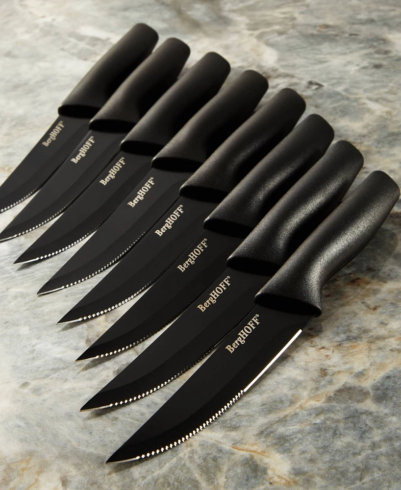 BergHOFF Serrated Stainless Steel 8-Piece Steak Knife Set