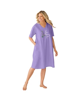 Only Necessities Women's Graphic Sleepshirt