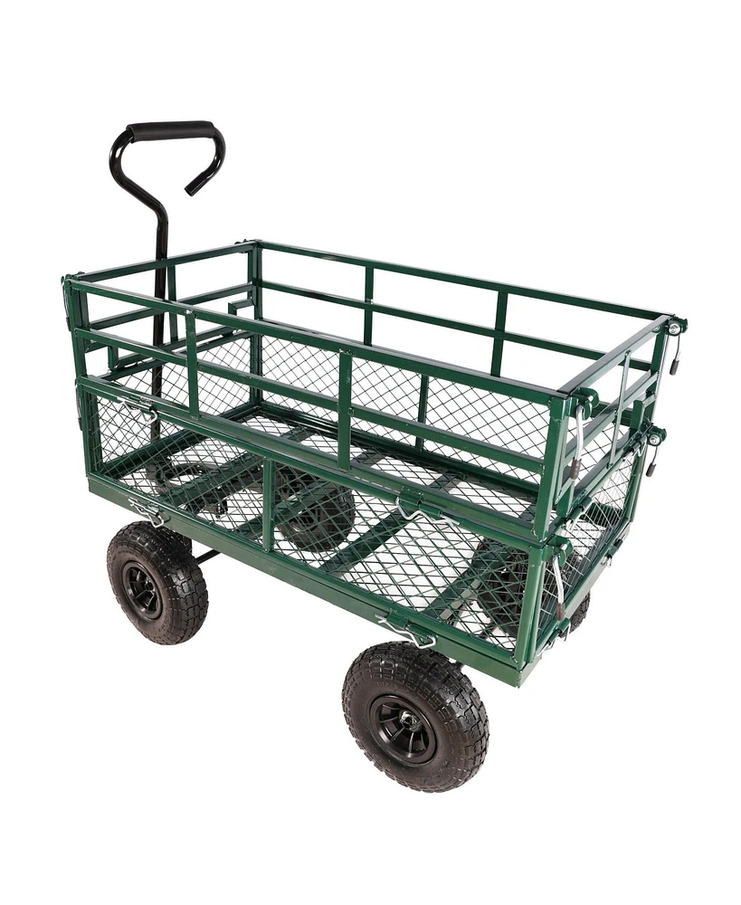 Cart Garden cart trucks make it easier to transport firewood