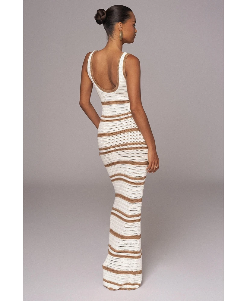 Jluxlabel Women's Destiny Knit Maxi Dress